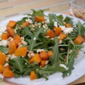 Rucola-Kürbis-Salat